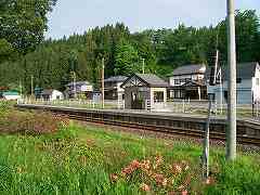 会津西方駅写真