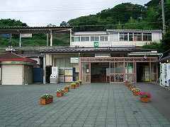 松島海岸駅写真