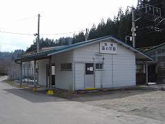 津軽湯の沢駅写真