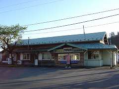 羽後亀田駅写真